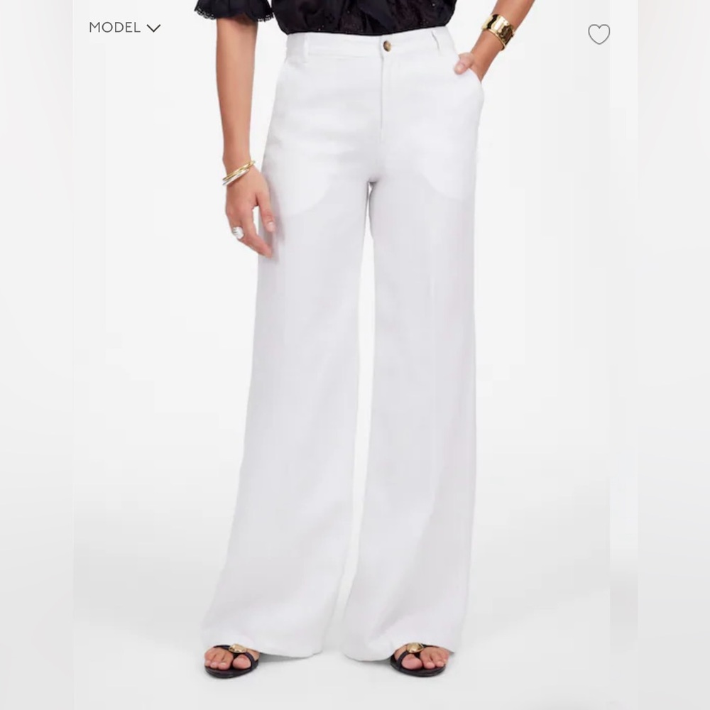 Zoe Wide Leg Linen Pants
